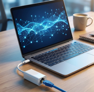 Adaptador USB-C a RJ45 Gigabit Ethernet Directo <span class=keywords><strong>de</strong></span> Fábrica, 1000Mbps, Red <span class=keywords><strong>de</strong></span> Alta Velocidad, Diseño Ultra Mini <span class=keywords><strong>de</strong></span> 3.8cm, Portátil <span class=keywords><strong>para</strong></span> Smartphone - Product Image 3