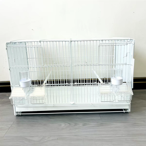 Volière en métal durable pour perroquets, agapornis, canaris, sissins et sérens – Produit professionnel très vendu - Product Image 1