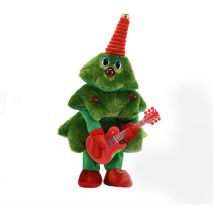 Muñeco de Árbol de Navidad Giratorio de 360 Grados con Música, Baile y Canto, Decoración <span class=keywords><strong>Navideña</strong></span> para el Hogar, Árbol de Navidad con Música LED y Baile - Product Image 5