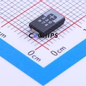 2R5THE330MI ตัวเก็บประจุแทนทาลัมแบบ SMD,4.3x7.3 มม. ( ความจุ: 330uF )( ความแม่นยำ: 20% แรงดันไฟฟ้าที่กำหนด: 2.5V ) - Product Image 1