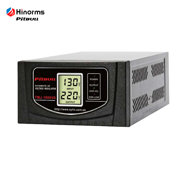 TMJ-0.5KVA Automatic Relay Voltage Regulator Stabilizer High Quality AC Home Office Power Power Pitbull LED Display