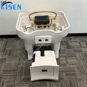 Kisen Good Packing Shampoo Bac Head Spa Basin Hair Wash Machine Nouvelle Version Améliorée avec Réservoirs de Chaleur, Chauffage, Support de Fixation, Poignée et Roues - Product Image 2