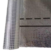 Membrane d'isolation réfléchissante en film d'aluminium Sohi, barrière thermique en PE avec maille renforcée pour l'isolation des toits