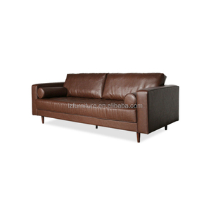 Factory Custom <b>Hotel</b> Lobby Chesterfield <b>Sofas</b> 4-Seater Velvet Deep Tufted Metal Legs Modern Commercial Living Room Furniture - Product Image 2
