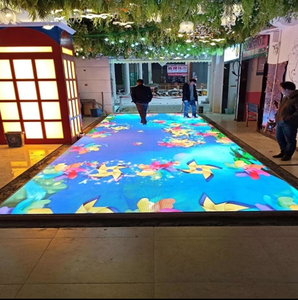 Aangepaste Hoge Belasting P4.81 Dance Floor Led Display Indoor/Outdoor Interactieve Podium Inductie Full Color Voor Winkelcentra - Product Image 2