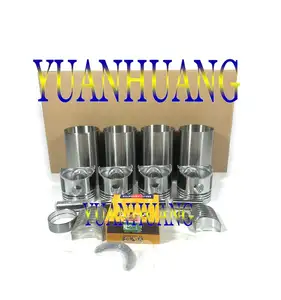 4M40 Động Cơ Xây Dựng Lại Kit Wtih Đầy Đủ Gasket Kit Cho Mitsubishi 4M40 DIESEL Động Cơ Xi Lanh Lót Piston & Nhẫn Vòng Bi Máy Giặt