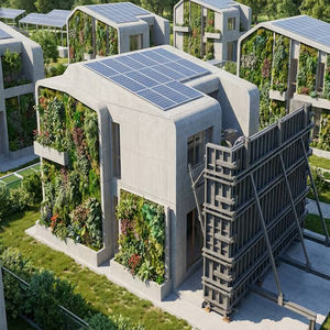 Produit chaud pour le développement <span class=keywords><strong>immobilier</strong></span> Construction préfabriquée Villas Machine de construction Moule de <span class=keywords><strong>maison</strong></span> en béton préfabriqué - Product Image 3