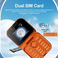 Téléphone portable à clapet I17 Air Pro avec écran HD de 1,77 pouce, double SIM, langues espagnole et française, batterie de 1000-1499 mAh, processeur MTK 62XX