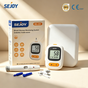 SEJOY OEM/ODM Valores equivalentes de <span class=keywords><strong>glucosa</strong></span> en plasma Portátil 1 juego Sensor de monitoreo de azúcar en sangre - Product Image 1
