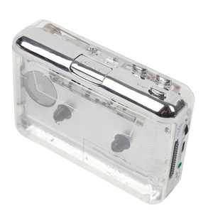 Convertidor de Casete a MP3 Portátil Transparente en Oferta, con Inversión Automática, Sonido Estéreo de Alta Fidelidad, Alimentado por USB, para Uso en Casa y Auto - Product Image 1