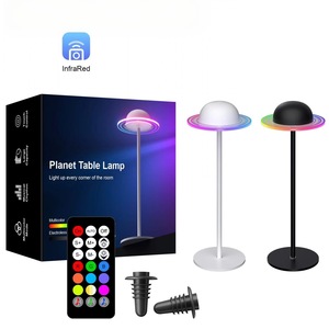 Creativo <span class=keywords><strong>LED</strong></span> recargable Symphony Planet lámpara de mesa botella de vino luz decorativa luces de noche para Decoración - Product Image 1