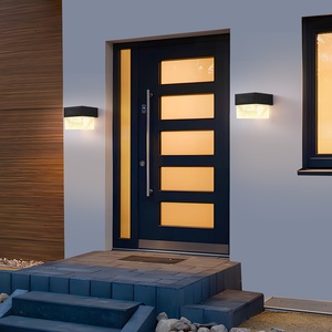 New năng lượng mặt trời LED vuông Vòng tường ánh sáng không thấm nước IP65 ABS ROHS chứng nhận cho ngoài trời Đèn sân vườn/năng lượng mặt trời đèn tường/Đèn năng lượng mặt trời - Product Image 5