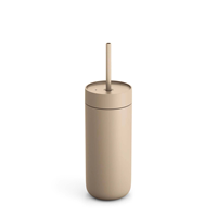 Mug de voyage isotherme en acier inoxydable à double paroi avec système de boisson 3-en-1 Storm, 12oz/16oz/20oz - Tasse à café et thé à large ouverture