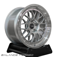 Jantes forgées 2 pièces à déport profond avec lèvre polie, multi-rayons 5x112 5x114.3 5x120 pour BMW E88 E89 E46 E92 M3 Porsche 964 991 993