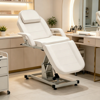 Lit de beauté électrique portable de luxe avec fauteuil de massage confortable et lit facial très demandé pour usage domestique