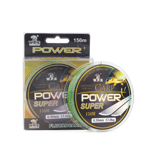 Ligne de pêche en Fiber de carbone de 150m pour carpe, résistance de 10 à 41kg, ligne coulante revêtue de fluorocarbone - Product Image 6