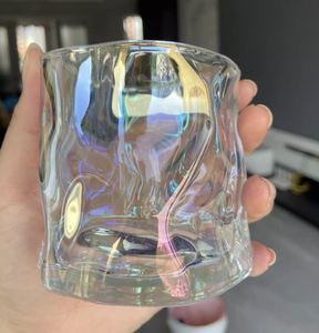 Verre à shot carré moderne et écologique, avec logo personnalisé, transparent, pour jus, whisky, vin et eau glacée - Product Image 3