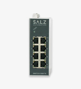 SALZ Automation Switch Ethernet Industrial No Administrado de 8 Puertos, Montaje en Riel DIN - SWITCH 1008TX - Product Image 4