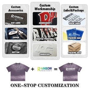 Cầu Vồng Chạm Mùa Hè Người Đàn Ông Của Quần Áo Bán Buôn Thời Trang Màu Trắng Mới Giản Dị Golf Tùy Chỉnh Thêu Logo Người Đàn Ông Của Polo Áo Sơ Mi - Product Image 4