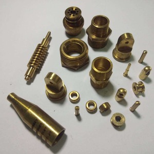 Pièces en cuivre sur mesure, écrous moulés par injection, manchons en cuivre, goujons plats à trou traversant, ronds pour composants mécaniques - Product Image 1