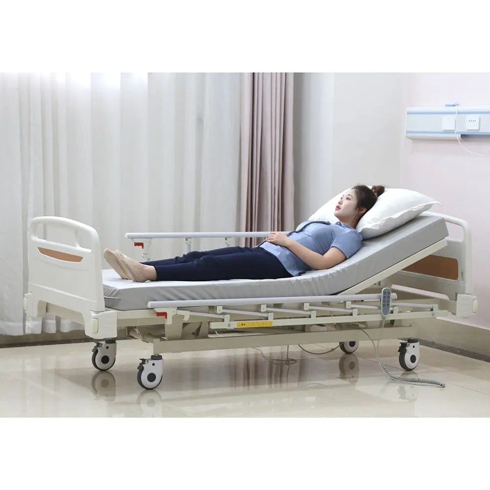 أسعار رخيصة من البلاستيك Abs السكك الحديدية الجانبية عيادة Icu متعددة الوظائف سرير المستشفى المعدات الطبية