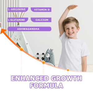 Wholesale Custom Height Growth Gummies with Calcium & Magnesium & Zinc Multivitamin and Minerals Supplement Promote - Product Image 3