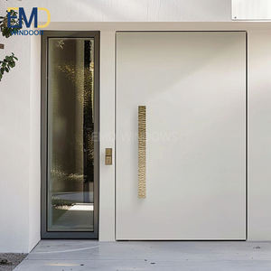 ประตูเหล็กสำหรับอพาร์ทเมนต์แบบลายนูนภายนอกเพื่อความปลอดภัย - Product Image 2