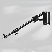 Support de fixation murale 180 cm pour éclairage, trépied de plafond pour photographie, salon de coiffure, studio, maquillage, beauté, lumière LED