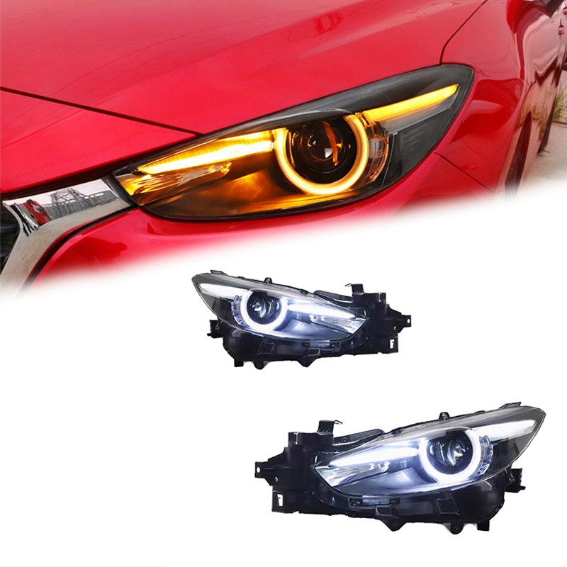 headlights mazda 3 2016