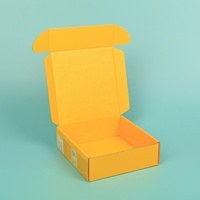 Caja de Regalo de Cartón Corrugado Reciclado Personalizada, con Relieve, Forro de Esponja, Laminación Brillante/Mate, Caja de Envío Ecológica