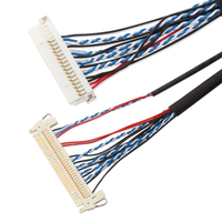 Ensamblaje de cable JAE personalizado de Venta caliente con aislamiento de PVC con diversos conectores para electrónica