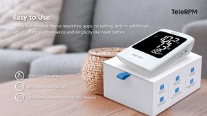 Transtek 4G Cellular Arm BP Device for Remote Patient Monitoring Medical Grade IoT Cloud <strong>Connected</strong> <strong>BPM</strong> <strong>with</strong> Wide-Range Cuff - Product Image 3