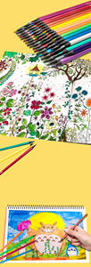 Advanced Color Pencils Art <b>Drawing</b> Colored Pencil Set 12 18 24 36 48 Colors for Sketching Coloring - Product Image 4