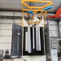 Machine de Grenaillage Certifiée CE Q3710 pour Extincteurs, Réservoirs de Gaz Liquéfié, Traitement de Surface, Pompe à Engrenages Haute Performance