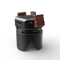 Mini trépied à déploiement automatique pour DJI Osmo Pocket 3/4 Insta360 GoPro, support de trépied de table en aluminium magnétique avec montage caméra 1/4"-20