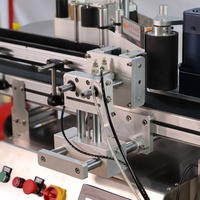 Type de bureau d'usine pour étiqueteuse automatique industrielle de petite entreprise pour la bouteille ronde