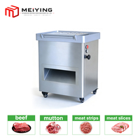 MQR-3 Nouvelle trancheuse industrielle pour viande fraîche, 3 tailles, commandes simples, sûre et haute efficacité, production en série, 220V