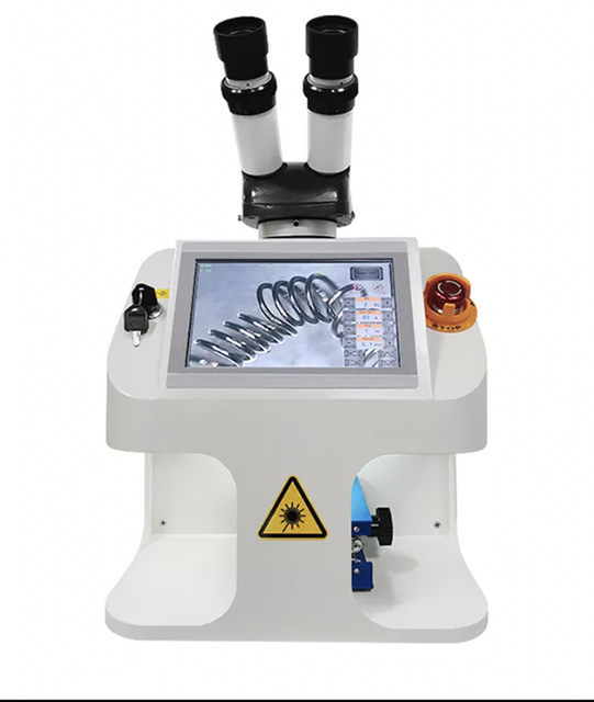 DOYA 150W Mini Desktop Jewelry Laser Welding Machine Spot Soldering Machine Gold Silver Ring Jewelry Spot Soldering Machine