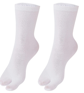 Chaussettes japonaises <span class=keywords><strong>Tabi</strong></span> unisexe à deux orteils, chaussettes à orteils séparés pour tongs, chaussettes montantes pour hommes, chaussettes japonaises à orteils séparés - Product Image 2