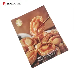 Ücretsiz örnek geri dönüşümlü çevre dostu broşürler kitapçık yumuşak klozet kapağı örtüsü için ucuz dijital baskı hizmeti gıda dergi baskısı
