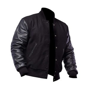 Chaqueta Varsity para Hombre, Diseño Personalizado, Superventas, Corte Ajustado, con Capucha, Cuello Alto, Logotipo Frontal, Transpirable, de Secado Rápido - Product Image 5