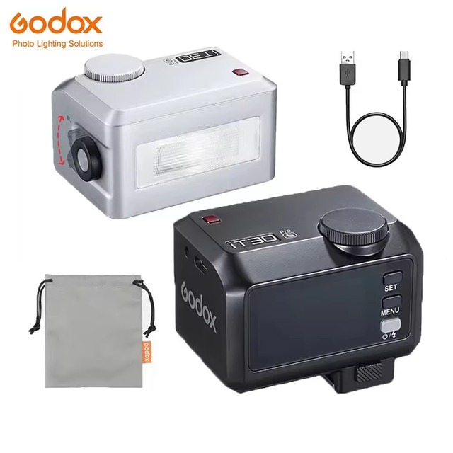 Godox IT30Pro Professional 2.8\" Touchscreen Wireless TTL Auto-Exposure Camera Flash for Canon for Nikon for Sony Fuji 2.4G