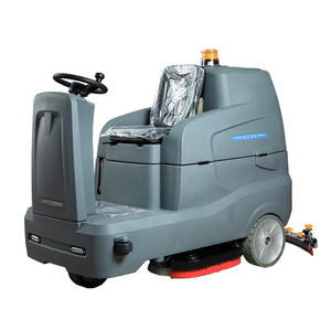 Fregadora de Pisos de Doble Cepillo - Vehículo de Limpieza Industrial 3 en 1 de Alta Resistencia para Fábrica, Taller, Centro Comercial - Product Image 1