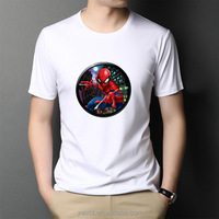 Camiseta de Manga Corta con Parche de TPU Lenticular 3D Personalizado, Efecto de Movimiento 3D, Patrón Cambiante 3D, Parche de TPU Suave