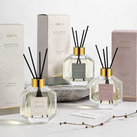 AIKUN Coffret Cadeau Personnalisé Coloré Diffuseur de Parfum Rectangulaire en Verre pour Maison, Hôtel, SPA, Vente au Détail et Décoration