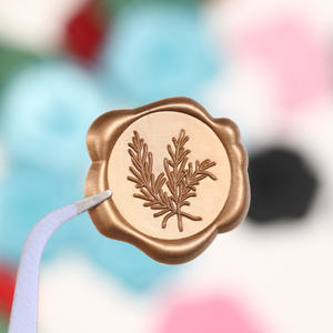 Étiquettes en cire de romarin multicolores, tampons de cire à cacheter, autocollants pour sceller les enveloppes, personnalisables - Product Image 4