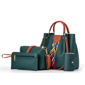 Precio barato de 4 piezas de bolsa-en-Bolsa de gran capacidad de lujo de las <span class=keywords><strong>mujeres</strong></span> de cuero de la PU de hombro bolsos de mano - Product Image 5