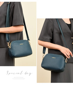 Women Crossbody <b>Bag</b> Fashion PU Leather <b>Long</b> Wallet Female Vintage Messenger <b>Bags</b> Versatile Shoulder Handbag Zipper Clutch Purse - Product Image 4