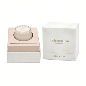 กล่องบรรจุภัณฑ์เครื่องสำอางแบบพรีเมียมสั่งทำพิเศษสำหรับครีม ฝาปิดแม่เหล็ก ฐานกล่องสองชิ้น พิมพ์โลโก้ตามสั่งจากโรงงาน - Product Image 4