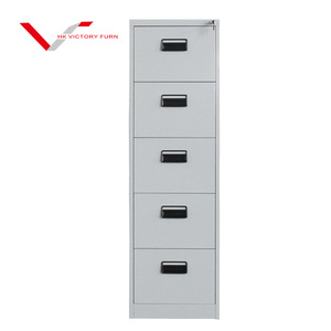 Meuble de bureau en métal à prix d'usine, classeur vertical en acier à 5 tiroirs - Product Image 6